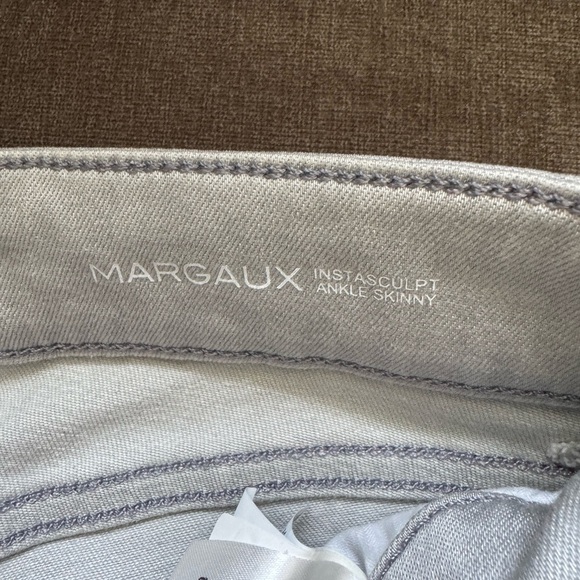 DL1961 Margaux Silver Gray Ankle Skinny Instasculpt Denim Jeans Size 27 New - Picture 7 of 13